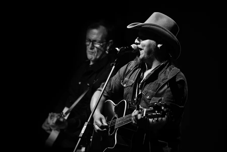 Roman Hofbauer und Josef Baumgartner live auf der Bühne