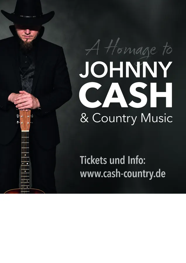 Plakat A Homage to Johnny Cash und Country Music